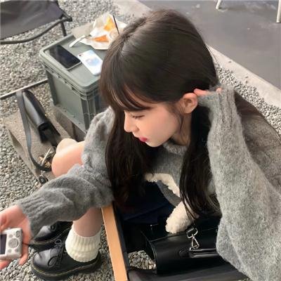 头发松散